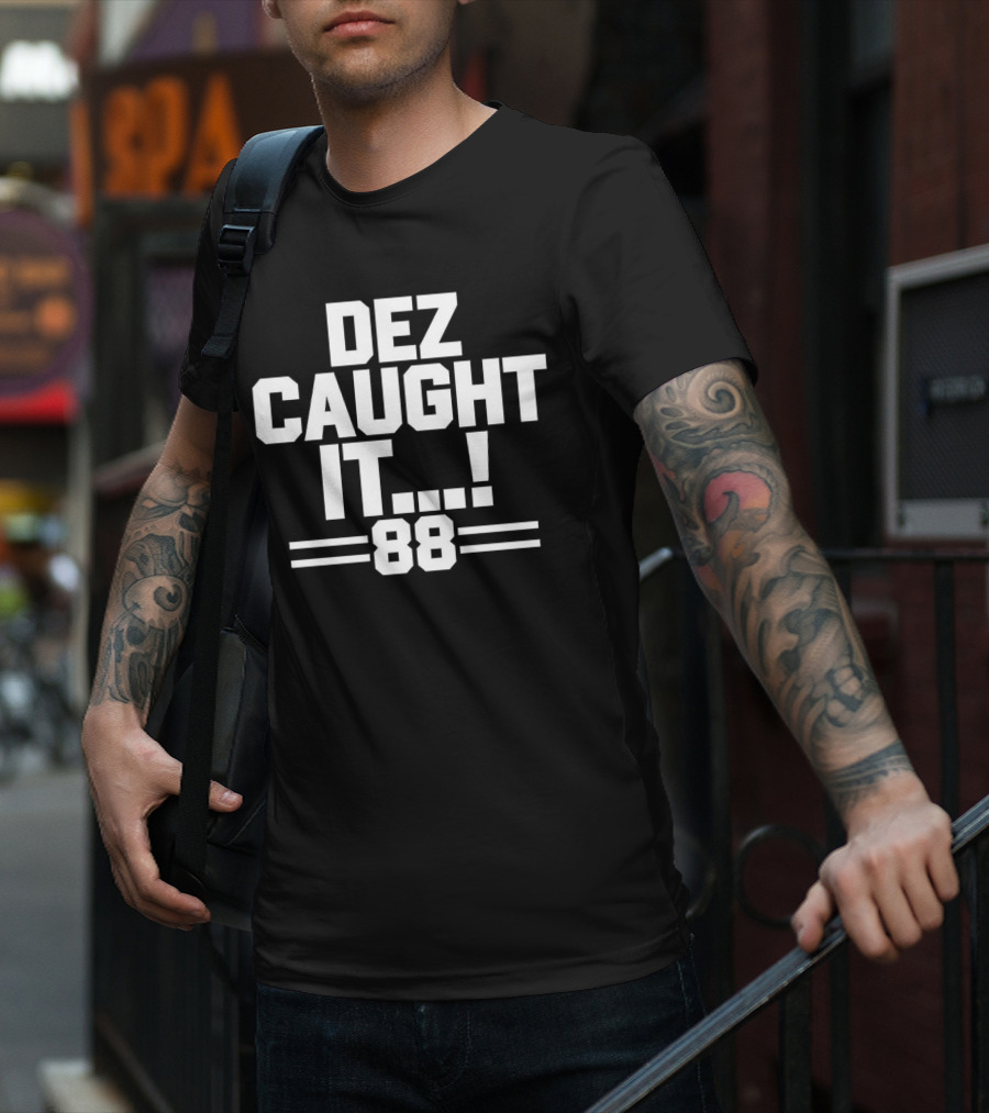 CeeDee Lamb Dallas Cowboys Dez Caught It 88 88 T-Shirt