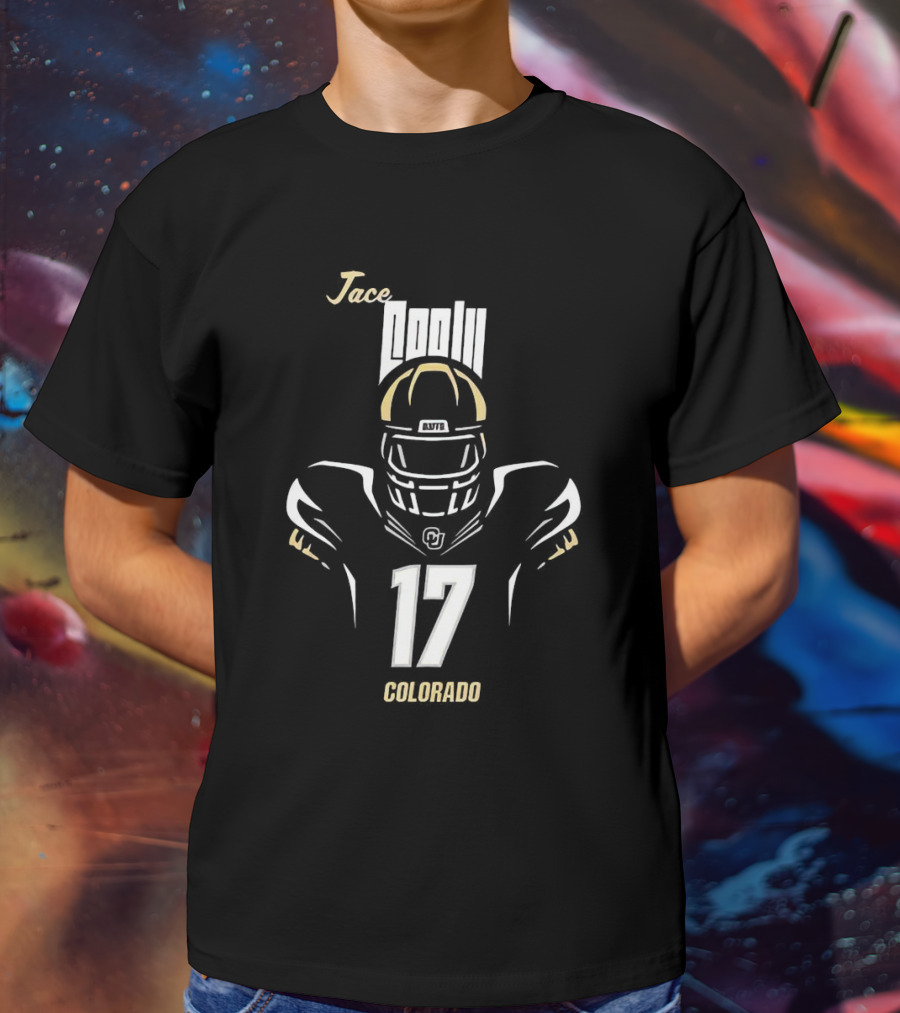 Jace Feely Colorado Football 17 Player T-Shirt