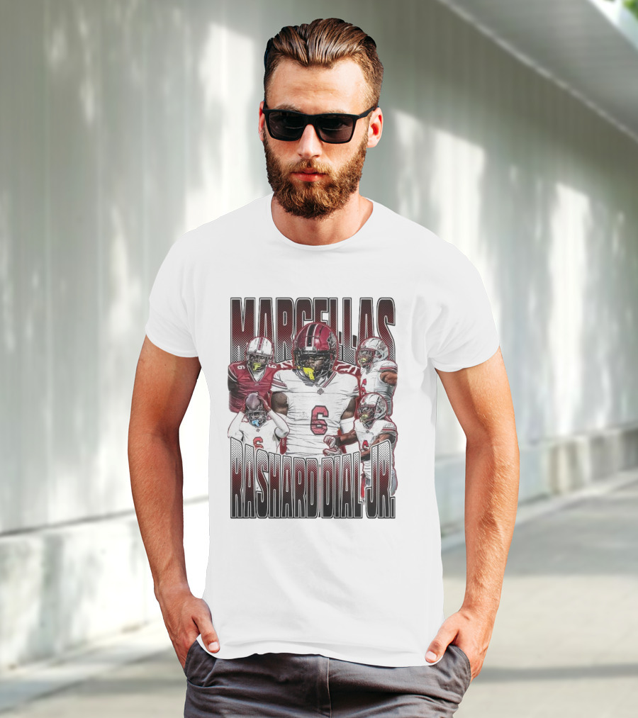 Marcellas Rashard Dial Jr South Carolina Football Gamecocks Vintage T-Shirt