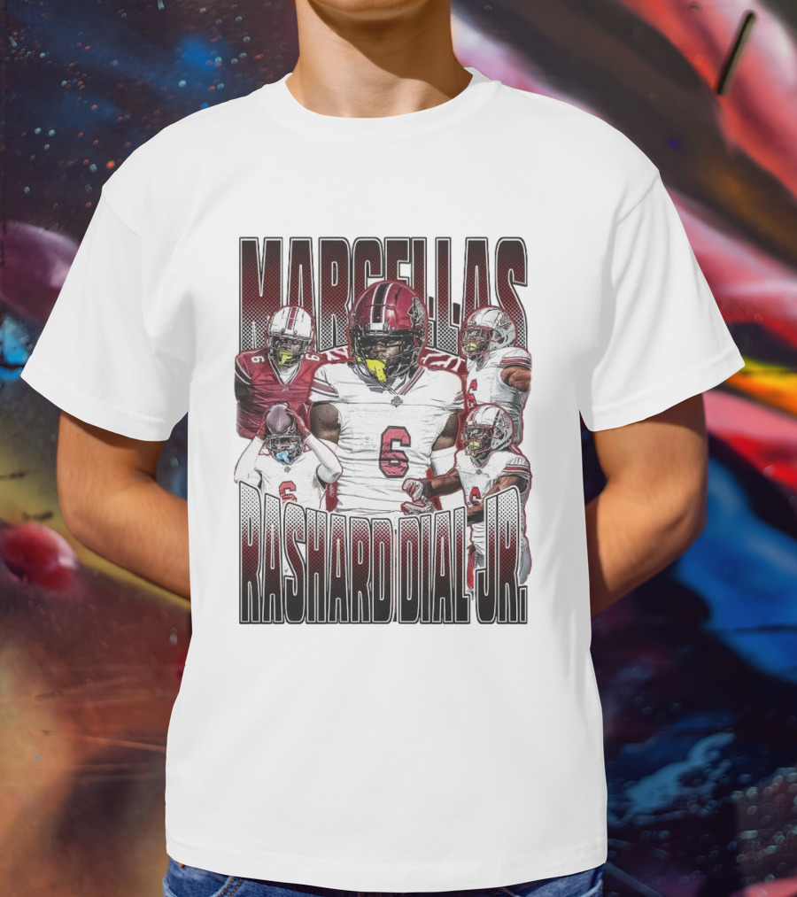 Marcellas Rashard Dial Jr South Carolina Football Gamecocks Vintage T-Shirt