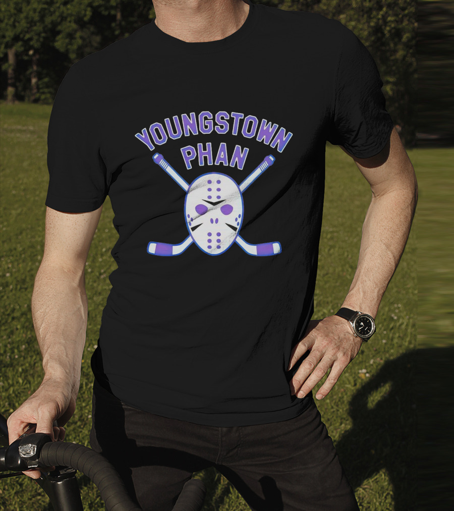 Youngstown Phan Jason Voorhees Mask Hockey Sticks T-Shirt
