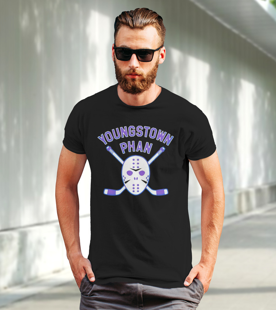 Youngstown Phan Jason Voorhees Mask Hockey Sticks T-Shirt