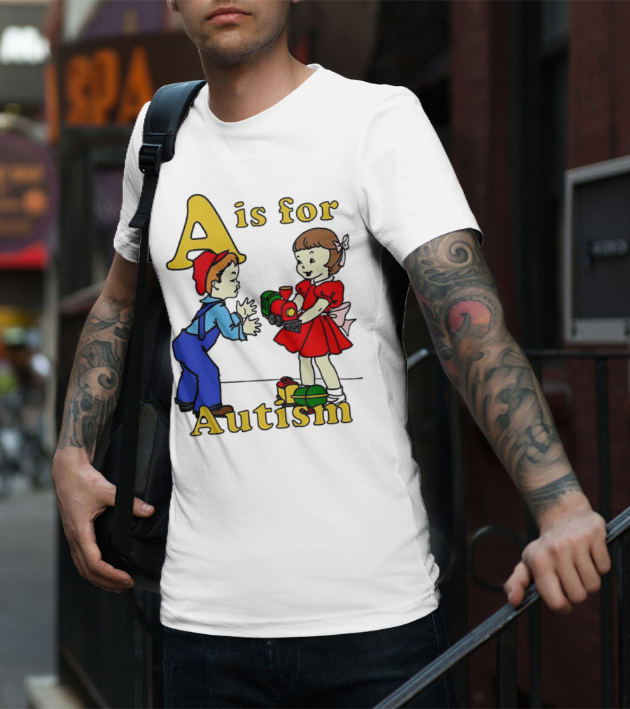 A Is For Autism Train Toys Children Classic T-Shirt