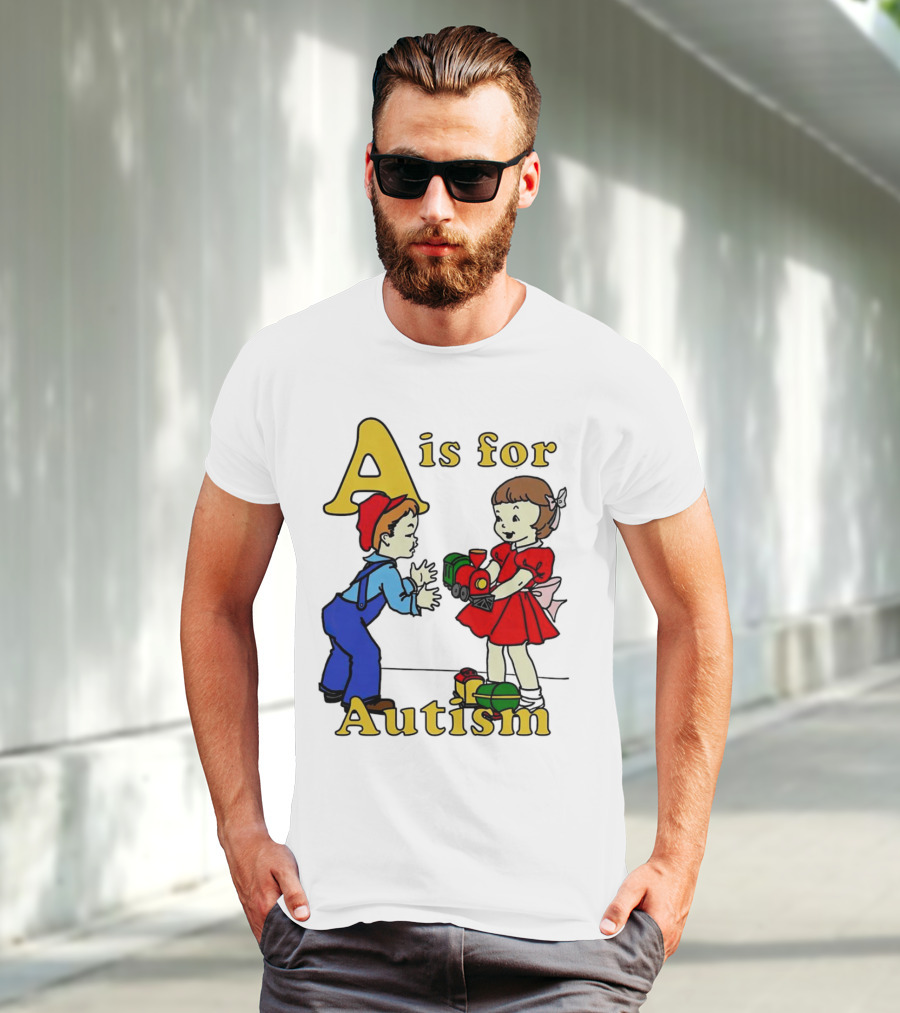 A Is For Autism Train Toys Children Classic T-Shirt