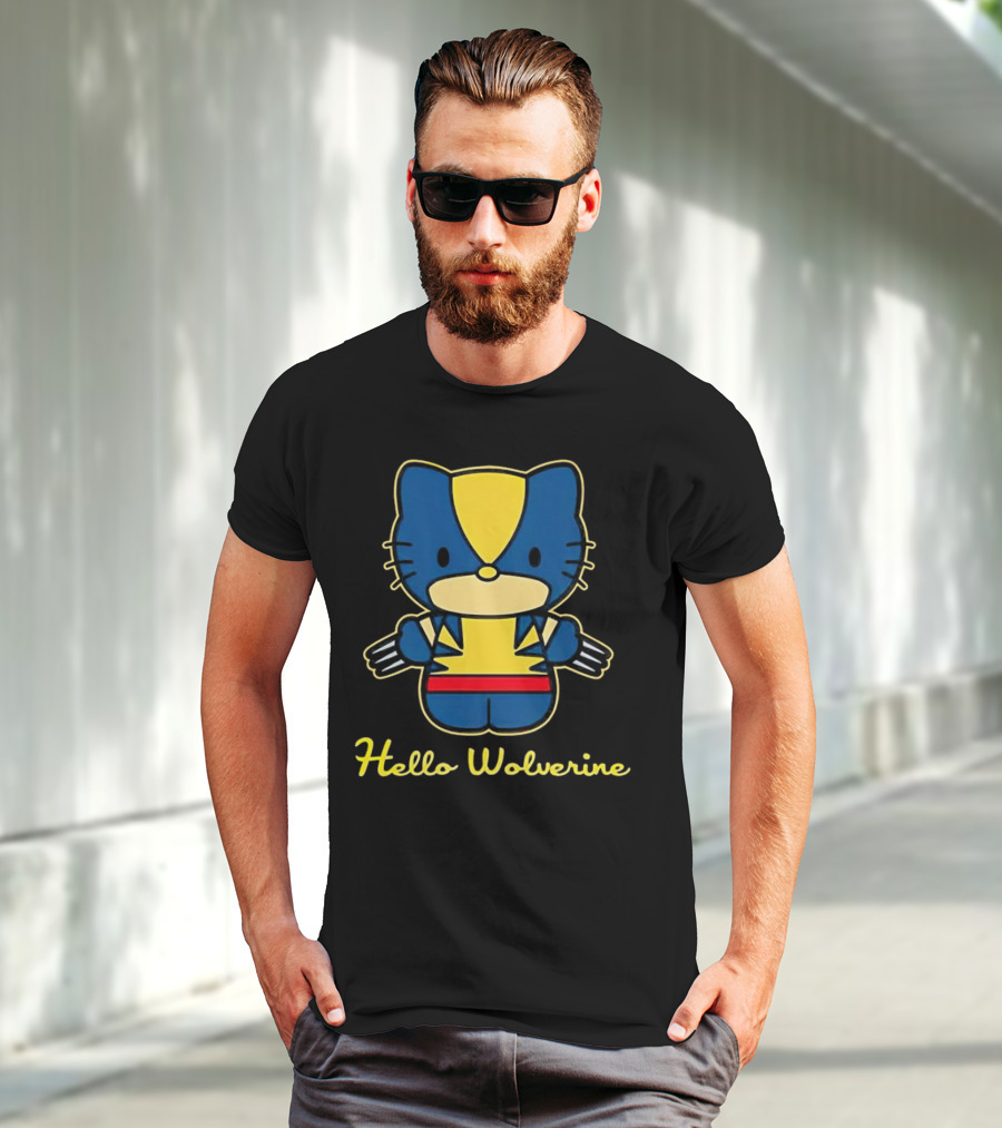 Hello Kitty Wolverine Hello Wolverine T-Shirt