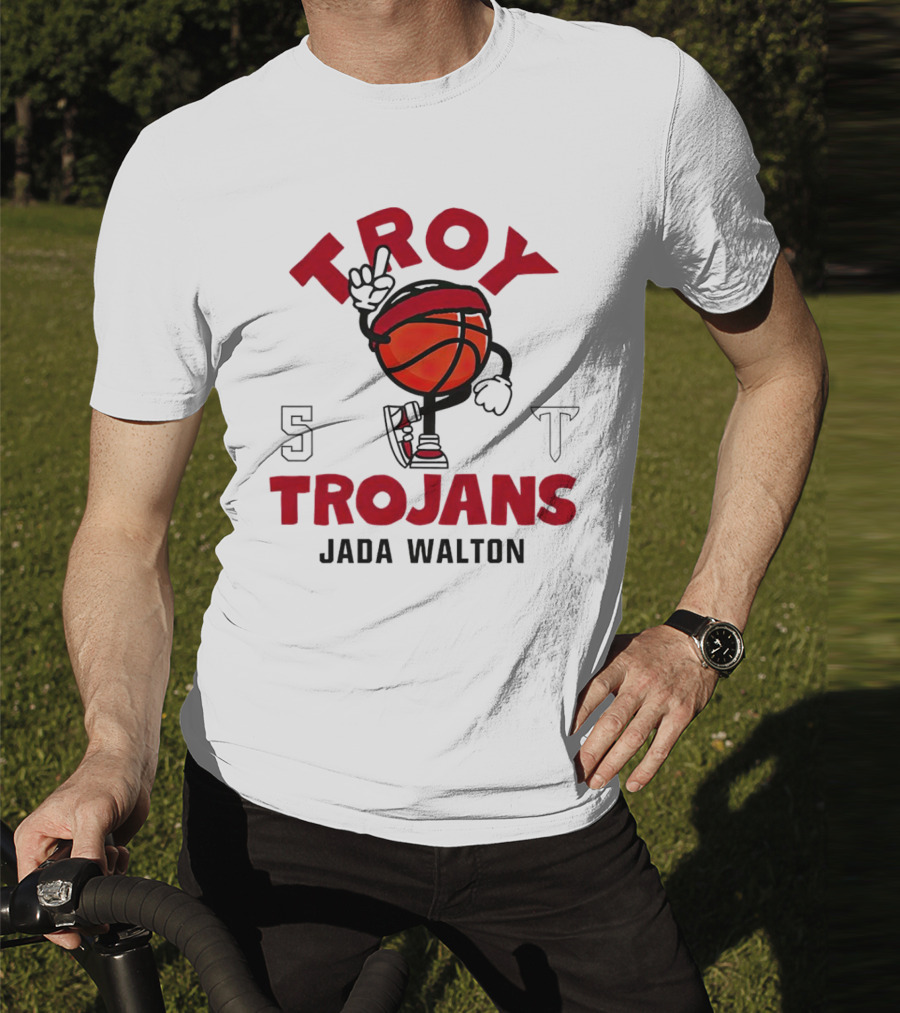 Troy Trojans Basketball Jada Walton NCAA Women's Basketball T-Shirt