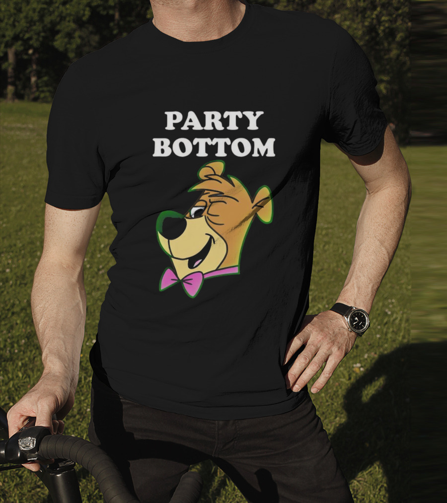 Party Bottom Yogi Bear Retro Bow Tie T-Shirt