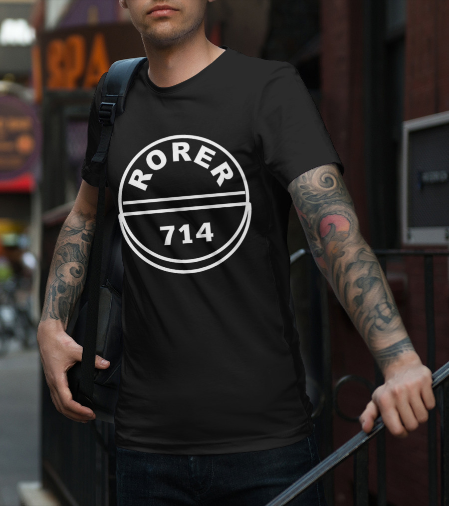 Rorer 714 Logo Circle T-Shirt