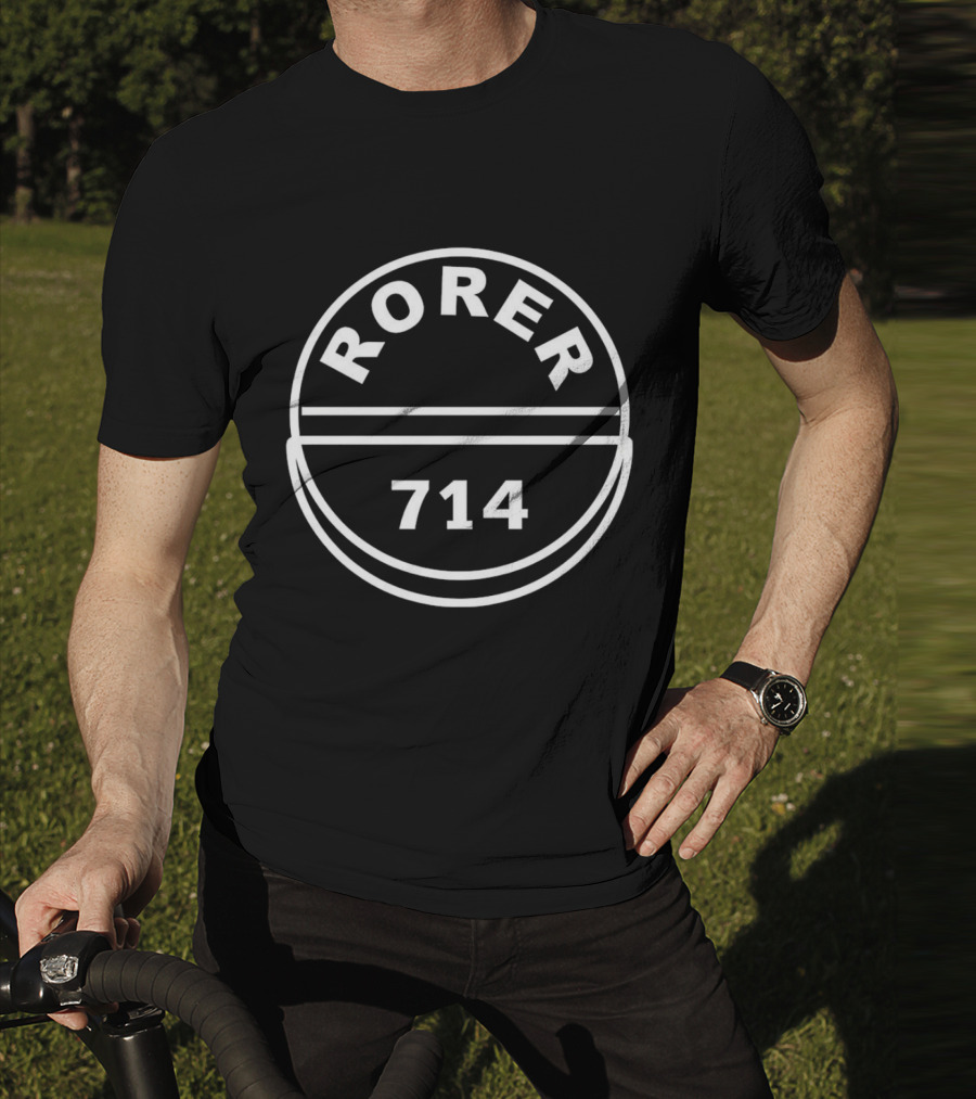 Rorer 714 Logo Circle T-Shirt