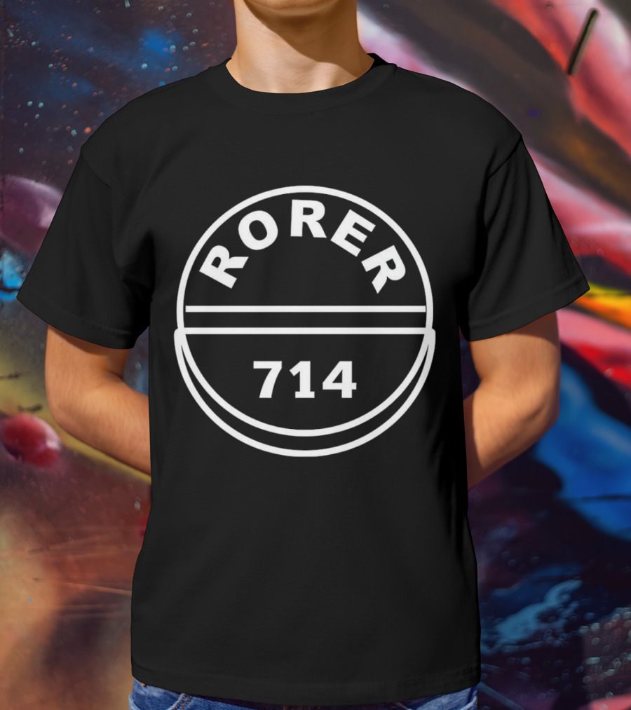 Rorer 714 Logo Circle T-Shirt