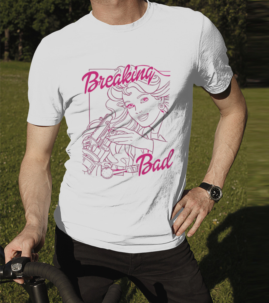 Breaking Bad Barbie Neon Sketch T-Shirt