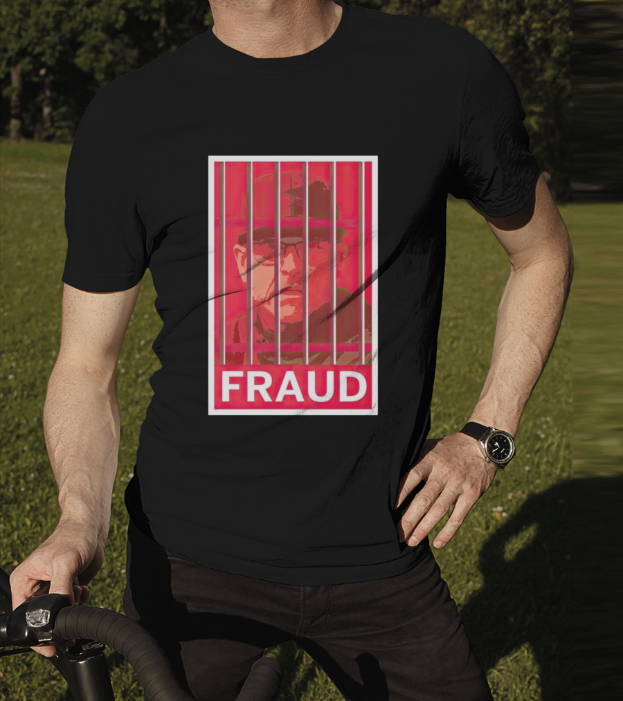 Jim Harbaugh Behind Bars Fraud T-Shirt