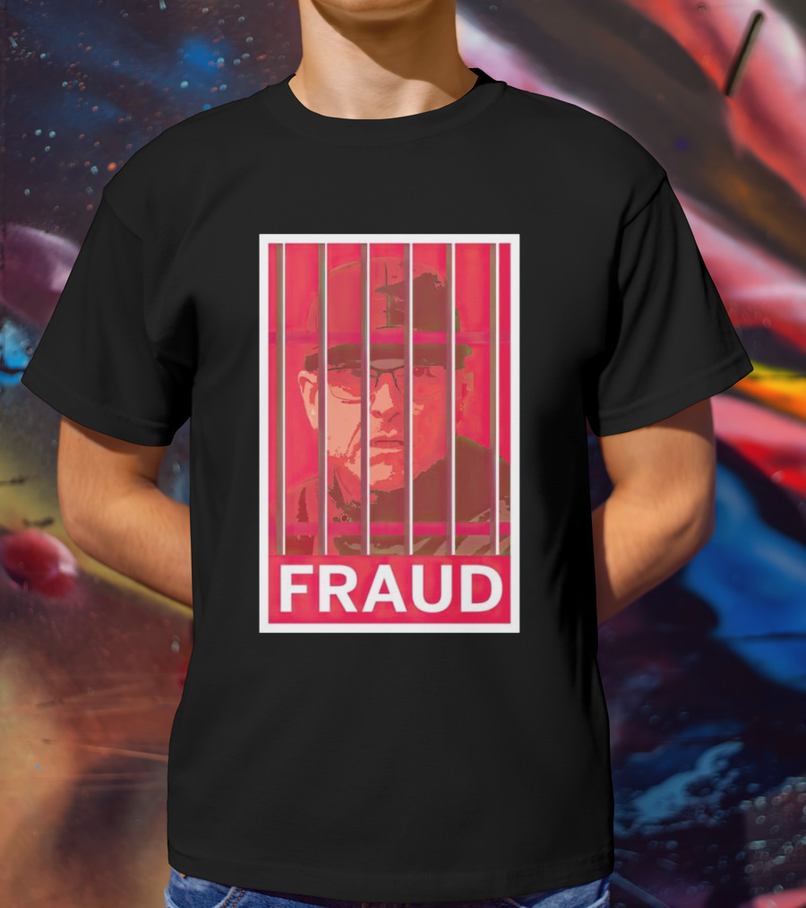 Jim Harbaugh Behind Bars Fraud T-Shirt