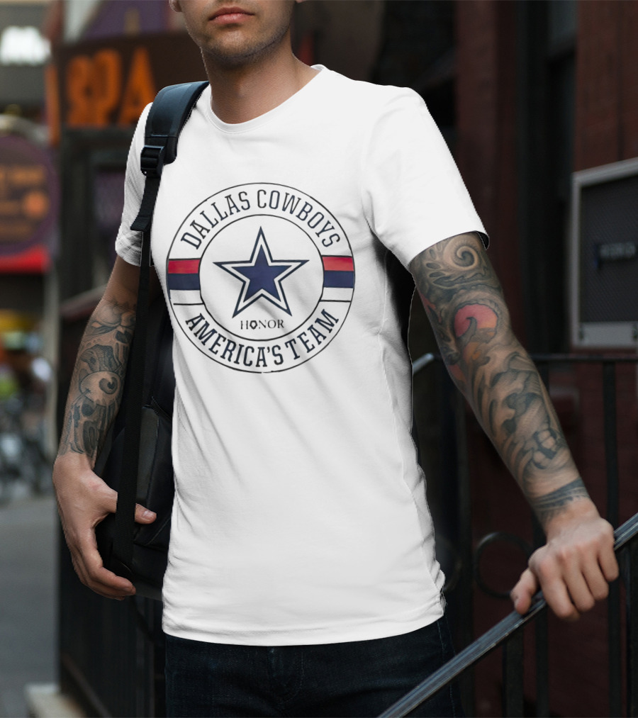 Dallas Cowboys America’s Team Honor Star T-Shirt