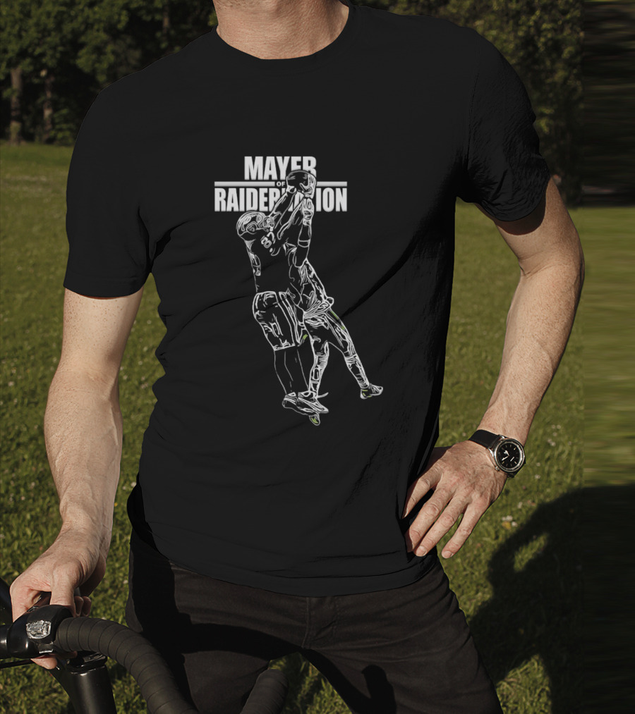 Mayer Of Raidernation Football Action T-Shirt
