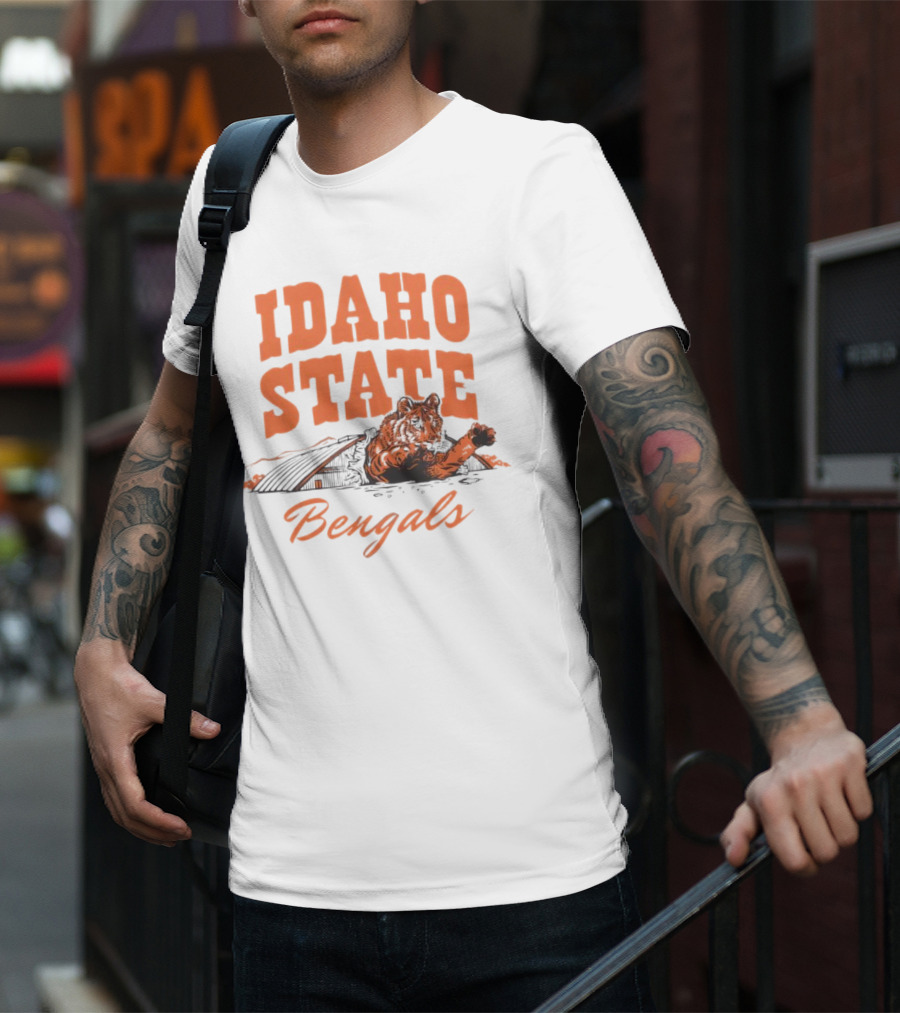 Idaho State Bengals Tiger T-Shirt