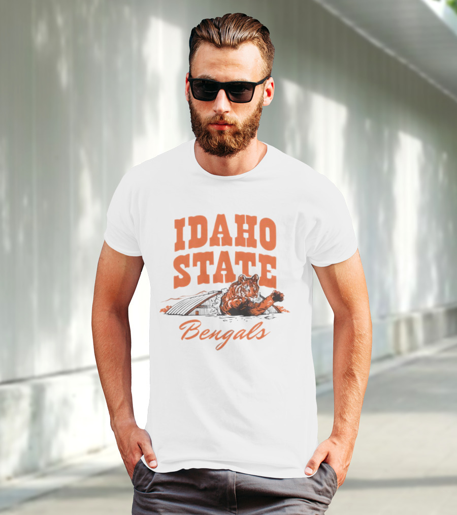 Idaho State Bengals Tiger T-Shirt