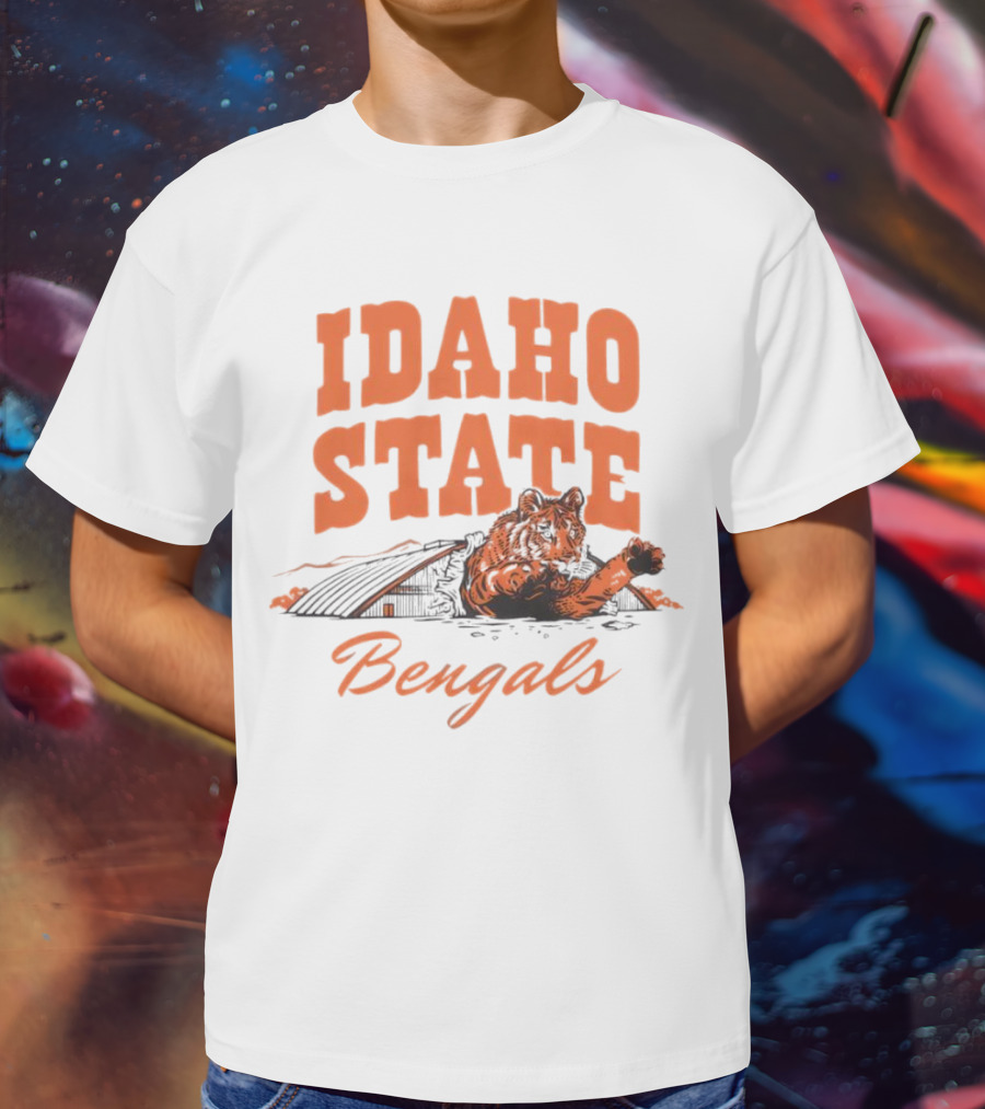 Idaho State Bengals Tiger T-Shirt
