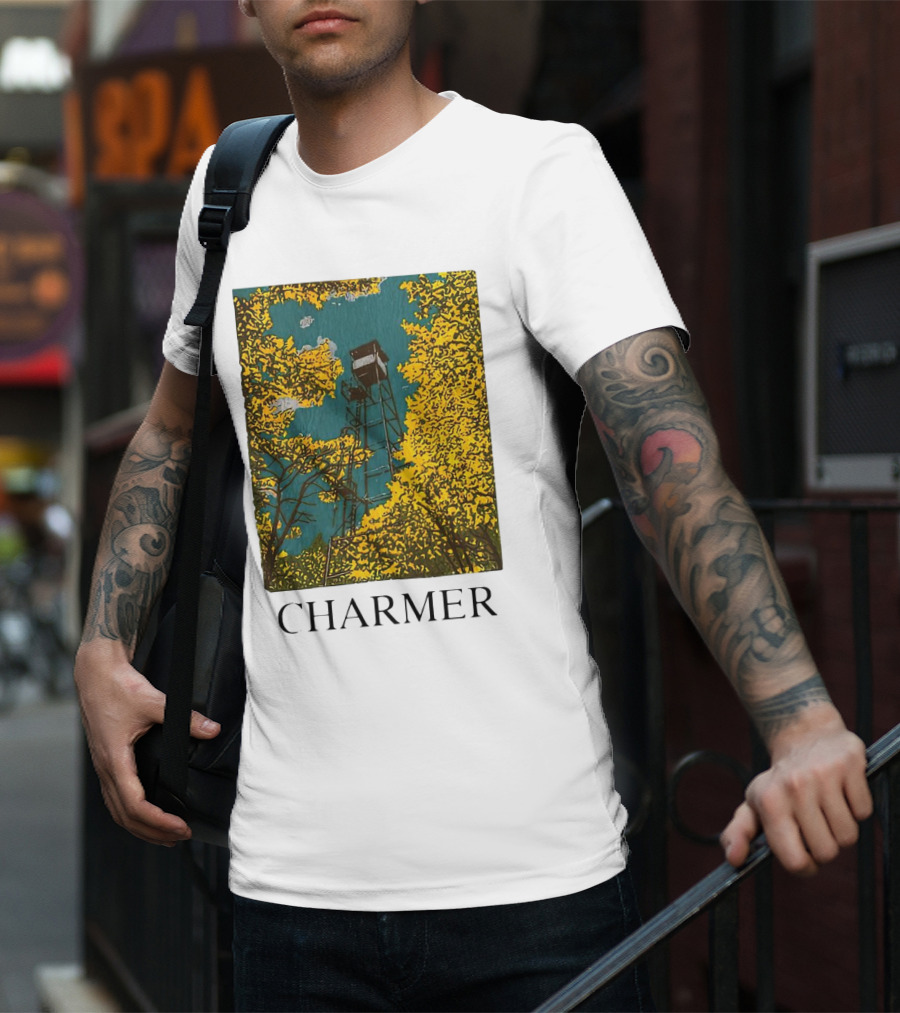 Charmer Fire Watch Tower Golden Foliage T-Shirt