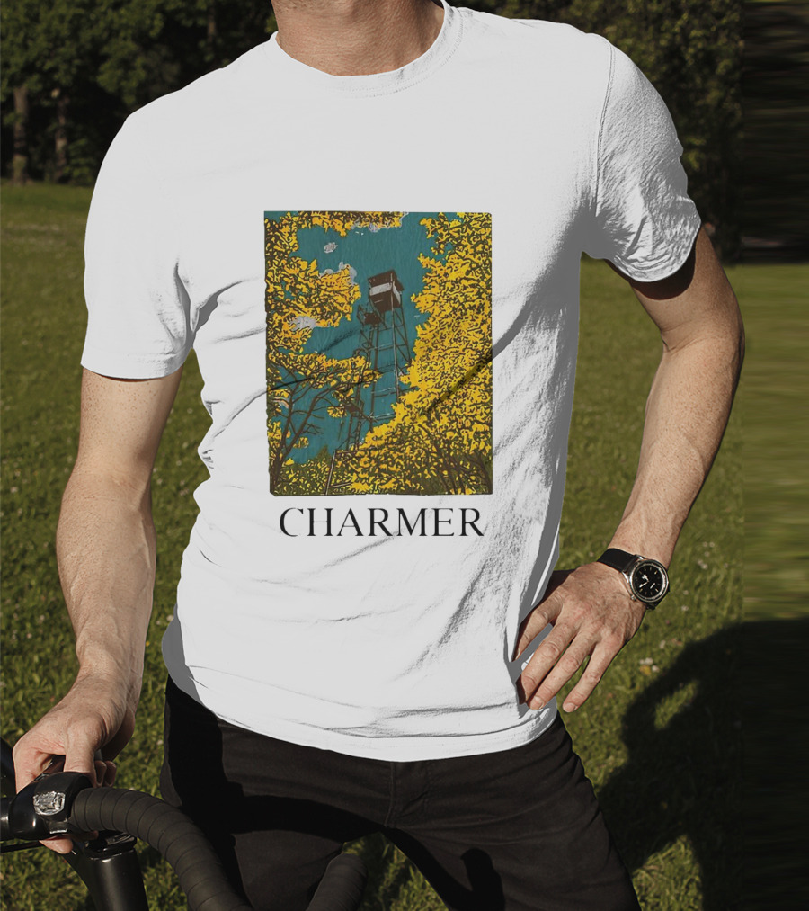 Charmer Fire Watch Tower Golden Foliage T-Shirt