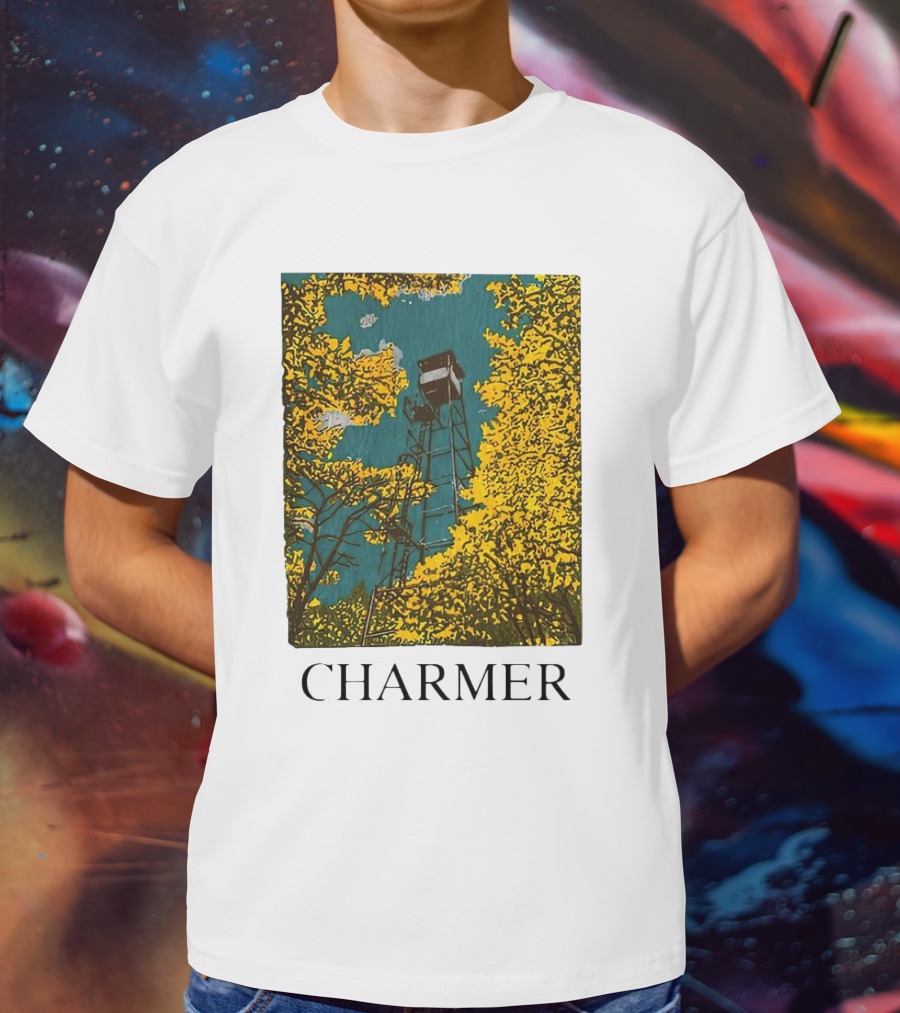 Charmer Fire Watch Tower Golden Foliage T-Shirt