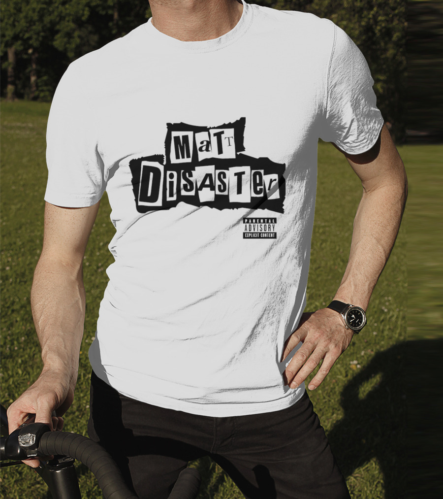 Matt Disaster Explicit Content Mr. Pink T-Shirt