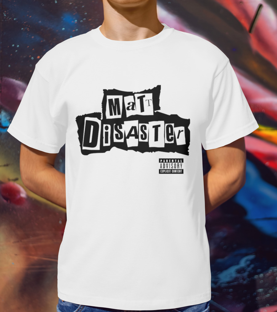 Matt Disaster Explicit Content Mr. Pink T-Shirt