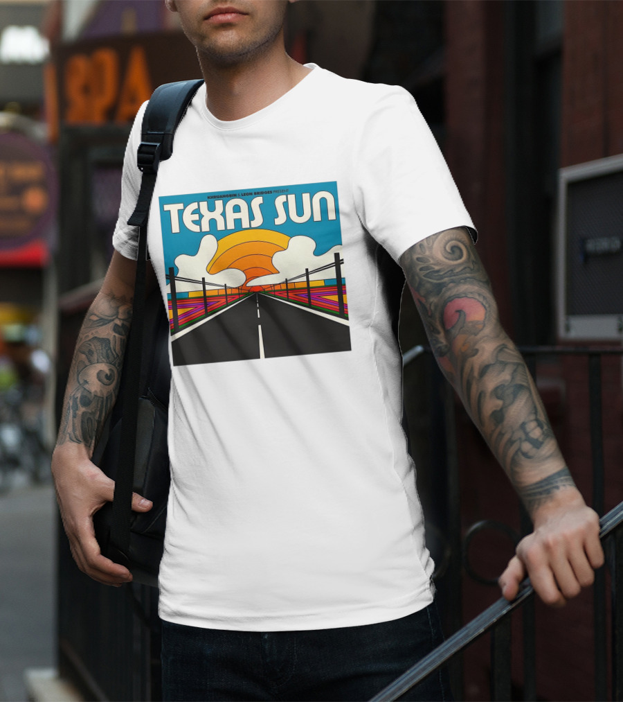 Khruangbin And Leon Bridges Present Texas Sun United State T-Shirt