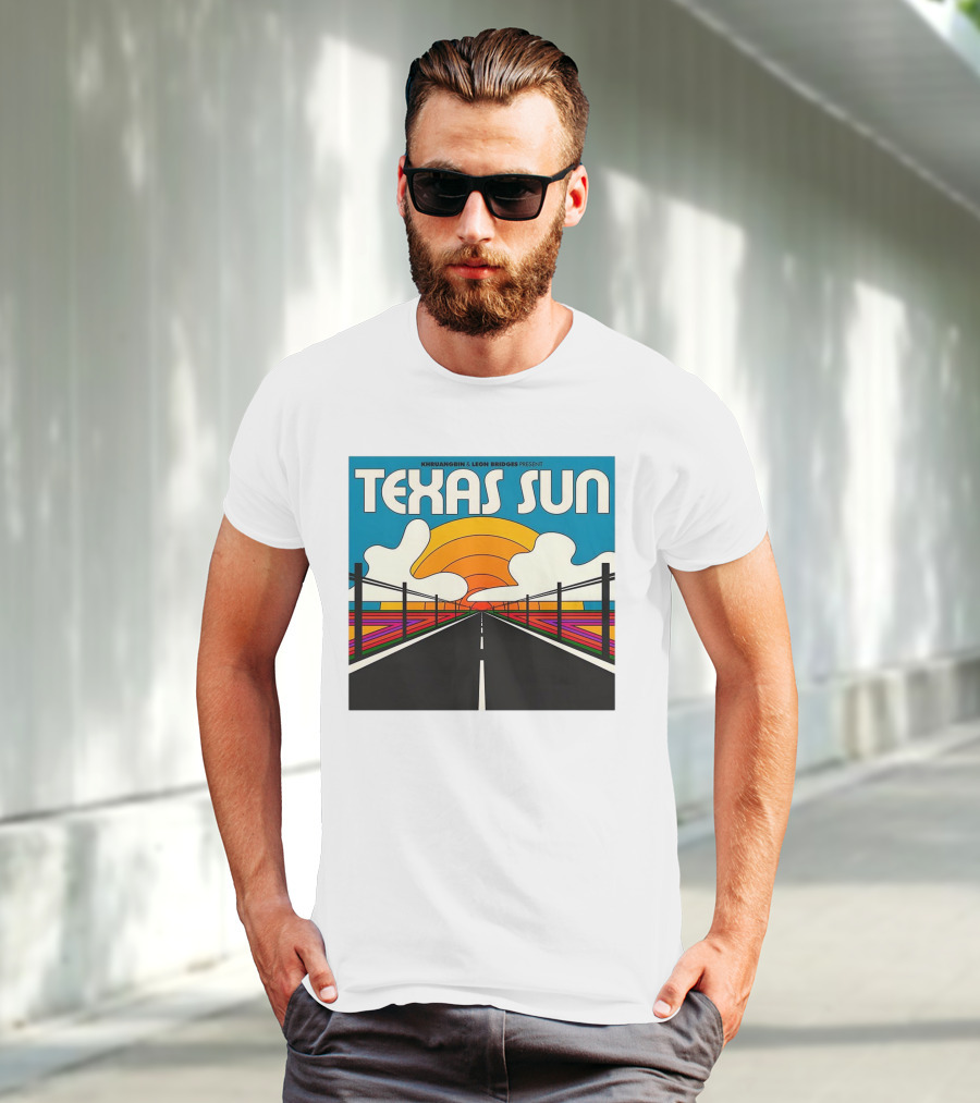 Khruangbin And Leon Bridges Present Texas Sun United State T-Shirt