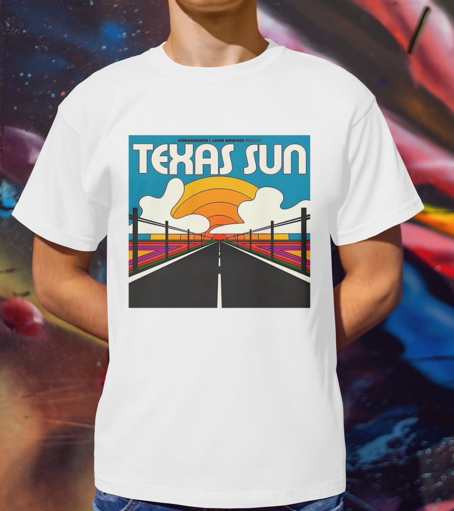 Khruangbin And Leon Bridges Present Texas Sun United State T-Shirt