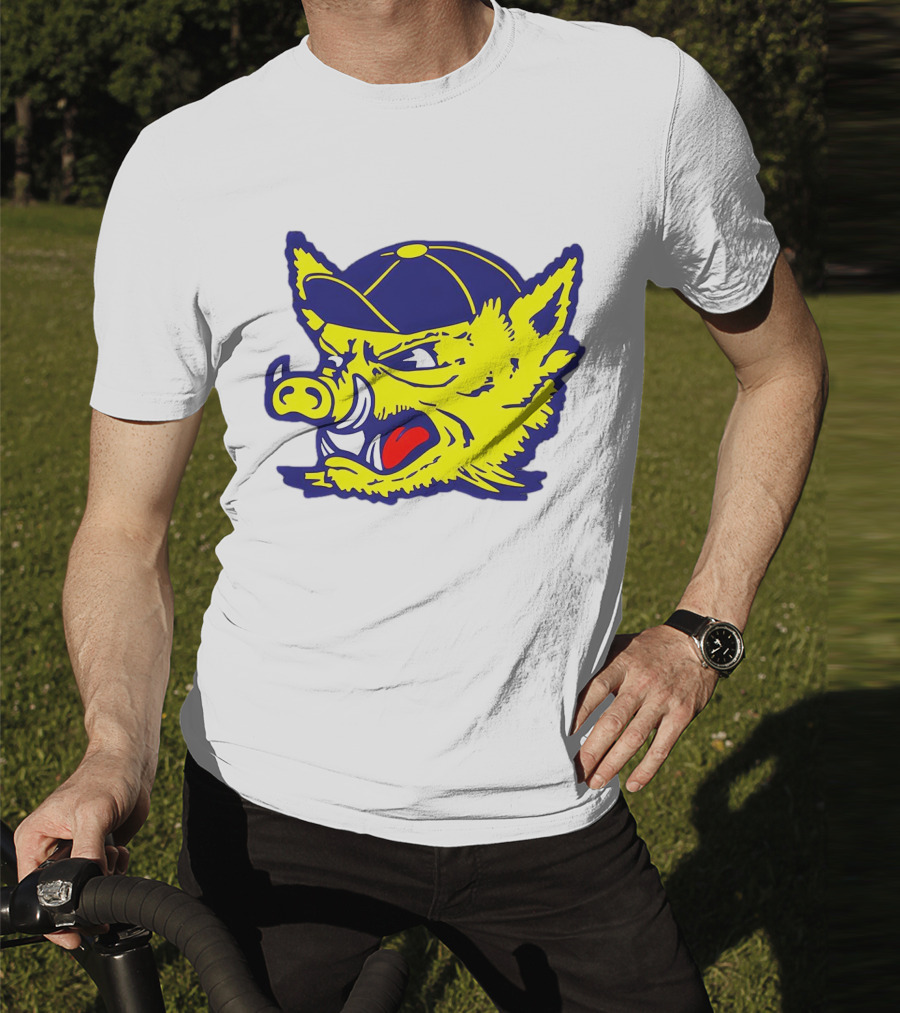 Vamos Javelinas Texas Football Fierce Yellow Mascot T-Shirt