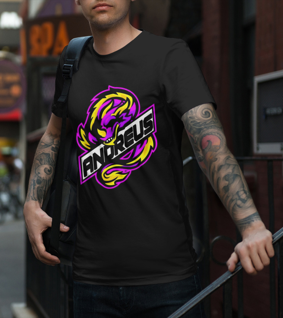 ANDREUS Dragon Logo Aoandreus13 T-Shirt
