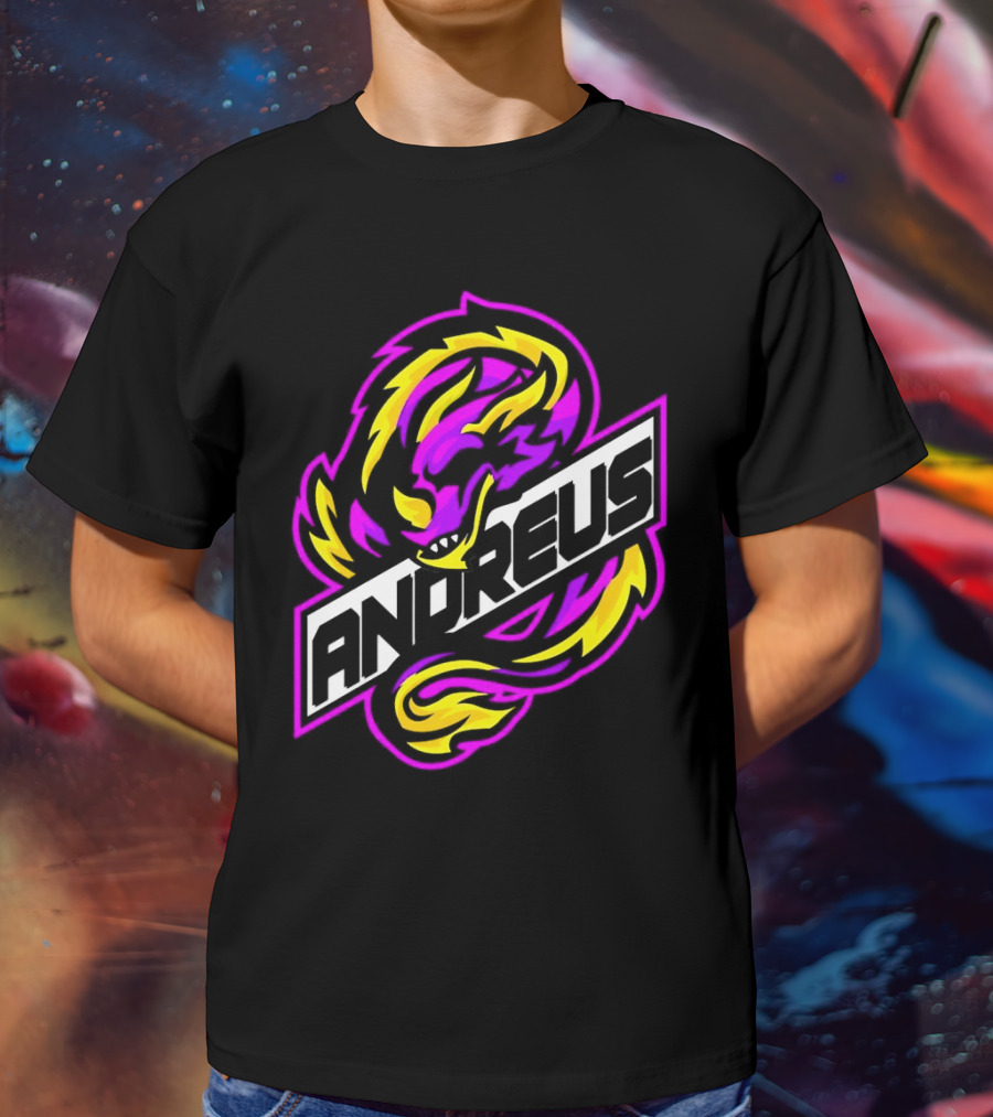 ANDREUS Dragon Logo Aoandreus13 T-Shirt