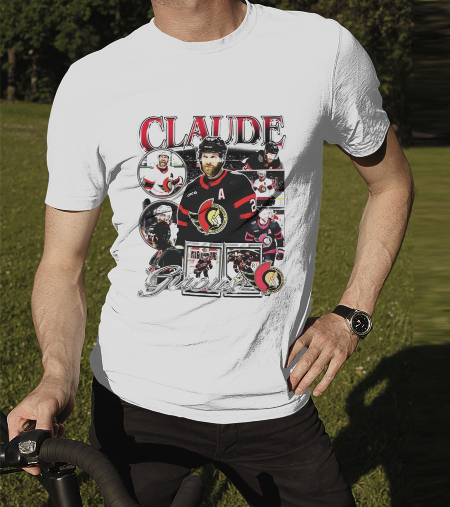 Claude Giroux Ottawa Senators Hockey Player Highlight Montage T-Shirt