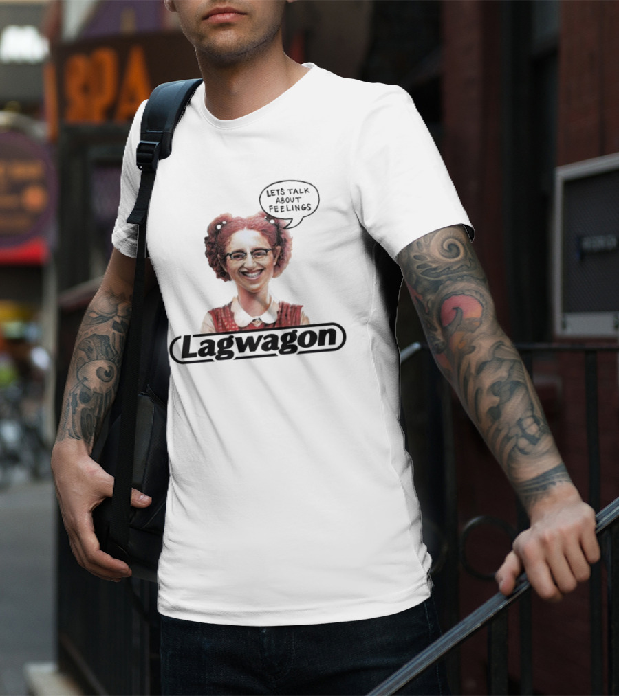 Lagwagon Let's Talk About Feelings Retro Character T-Shirt