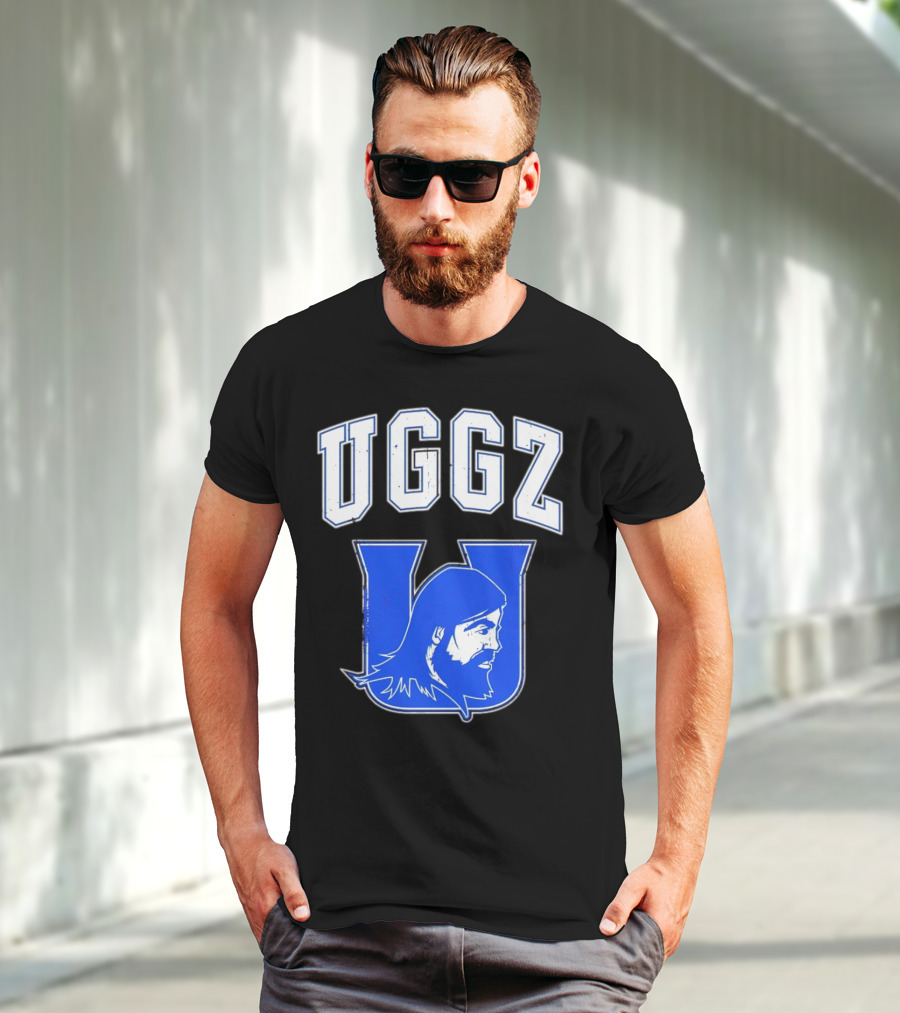 UGGZ U Uglee Edric Everhart Collegiate Blue Varsity T-Shirt
