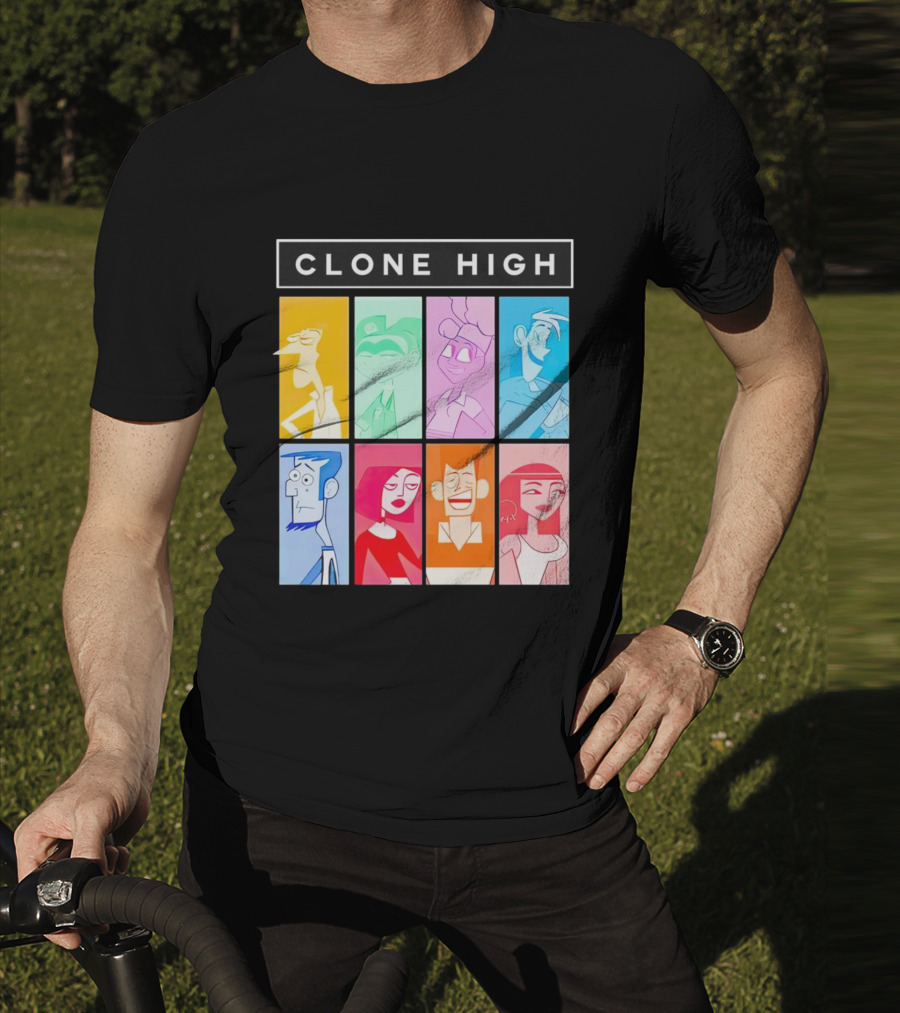 Clone High Characters Color Block Tara Billinger T-Shirt