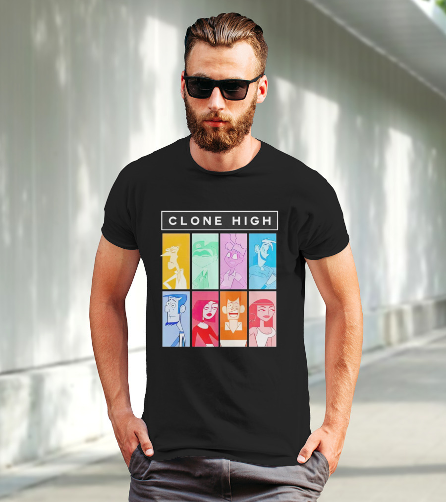 Clone High Characters Color Block Tara Billinger T-Shirt