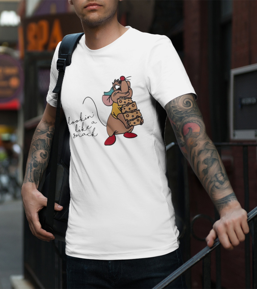 Lookin Like A Snack Jaq And Gus With Cheesy Delight T-Shirt