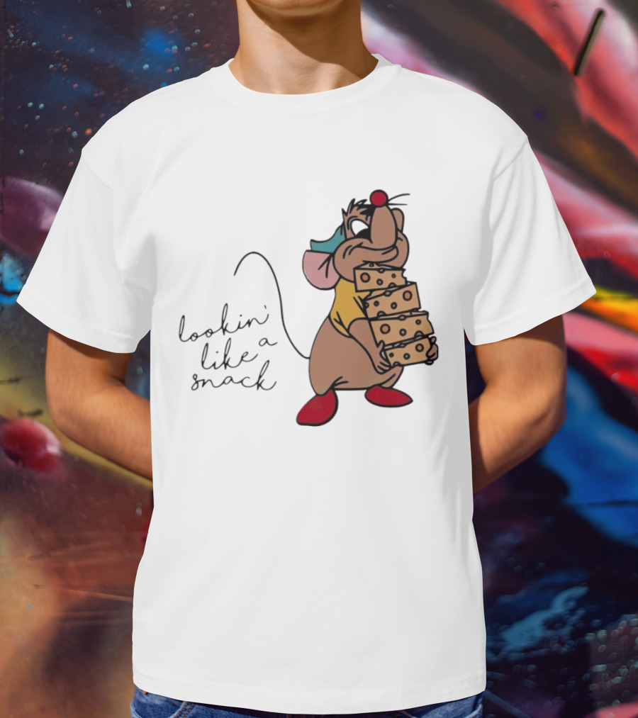 Lookin Like A Snack Jaq And Gus With Cheesy Delight T-Shirt