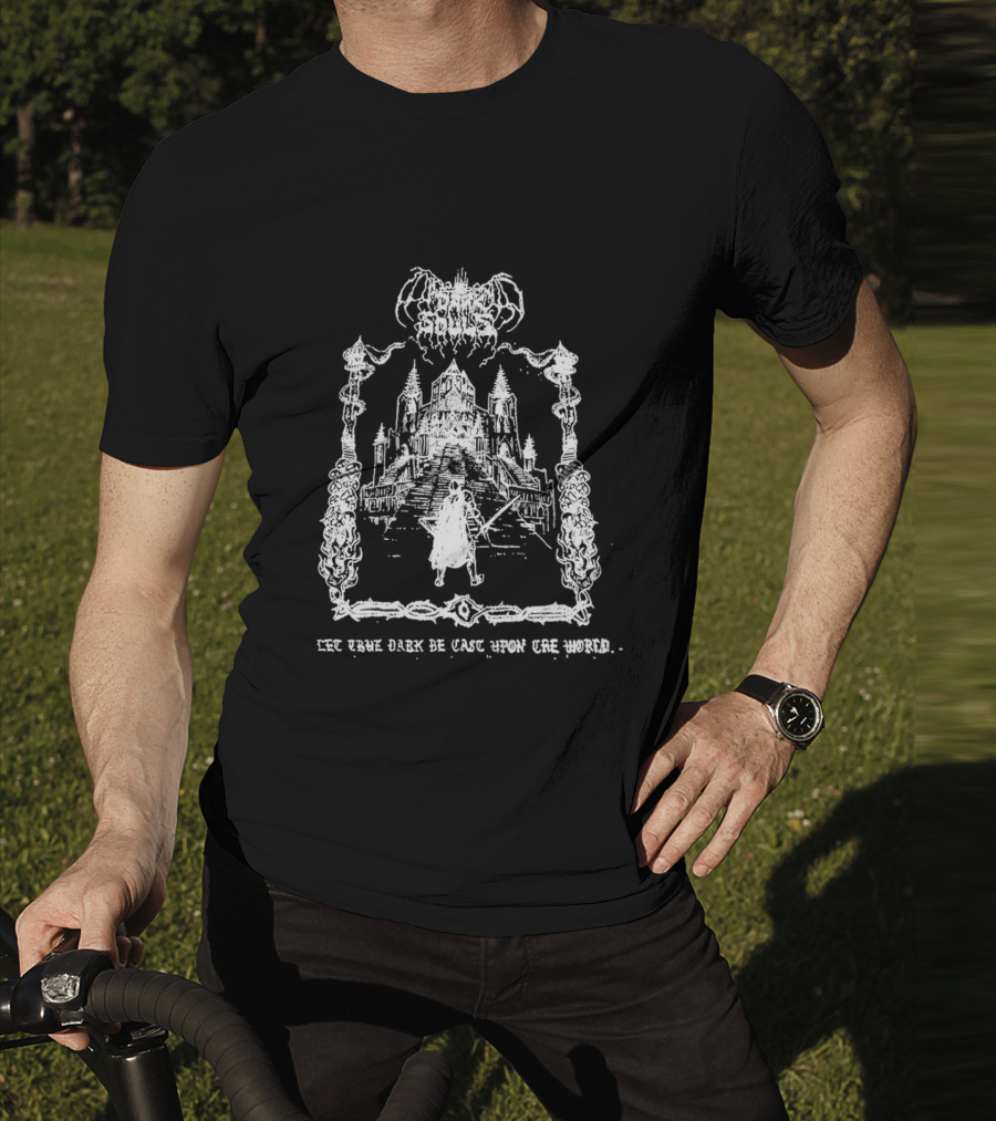 Burzum Let The True Dark Be Cast Upon The World Castle Scene T-Shirt