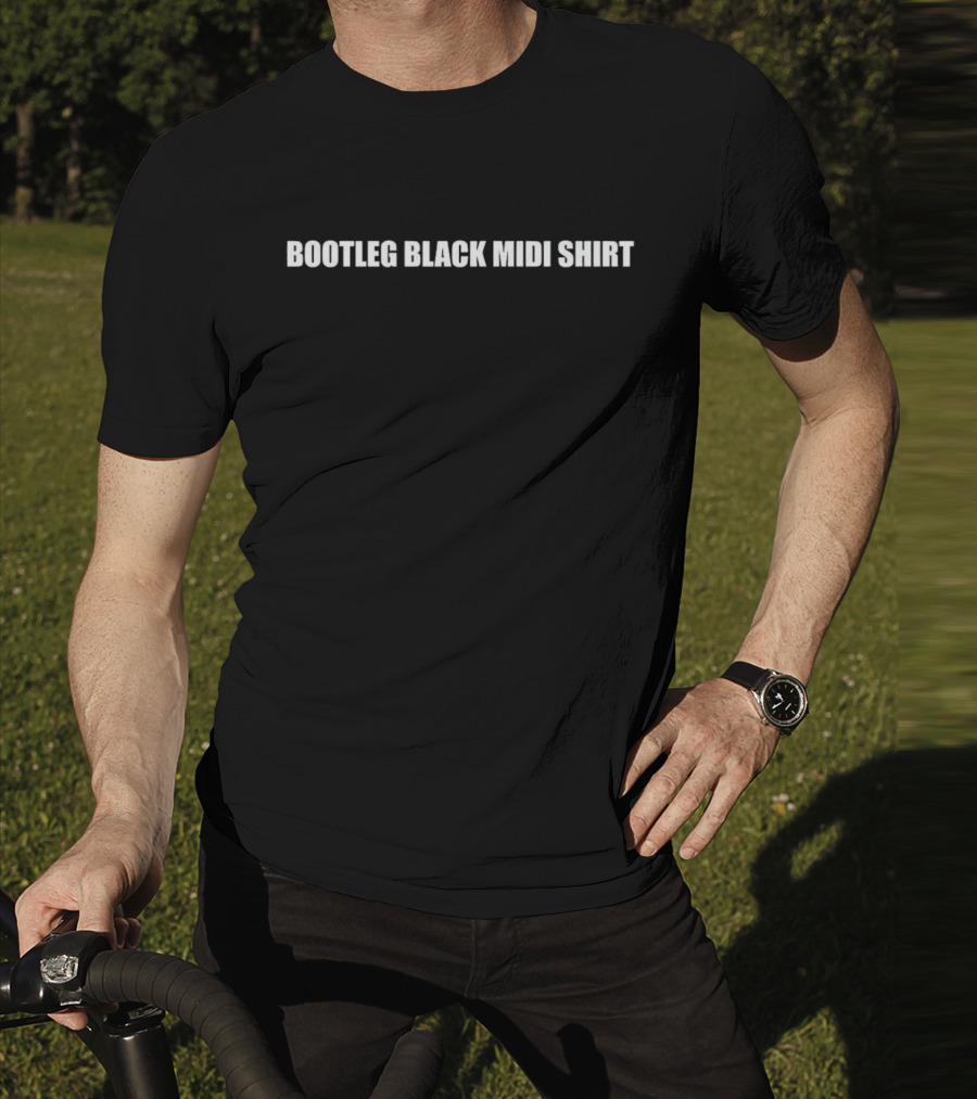 BOOTLEG BLACK MIDI T-Shirt