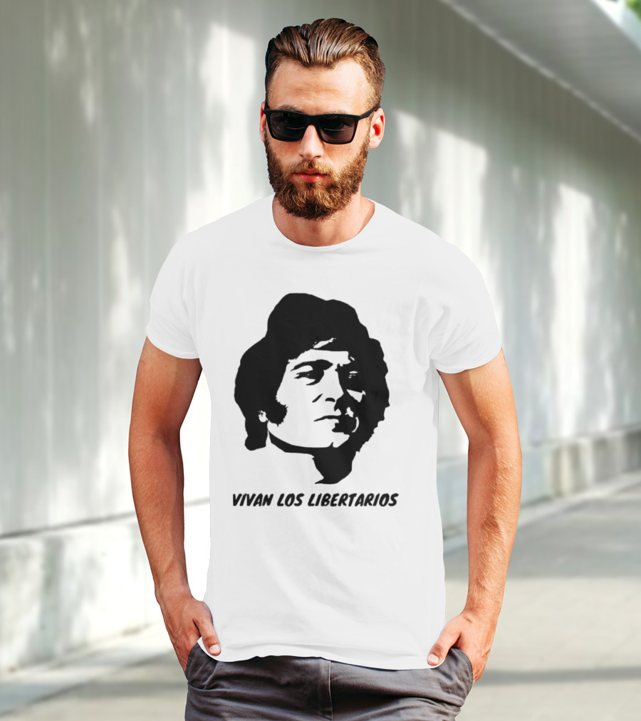 Javier Milei Vivan Los Libertarios Argentina Libertarian Movement T-Shirt