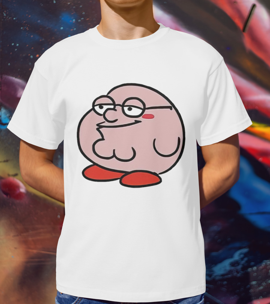 Peter Griffin Kirby Crossover Mashup T-Shirt