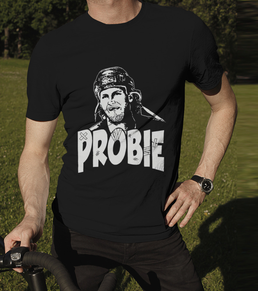 Bob Probert Probie Hockey T-Shirt