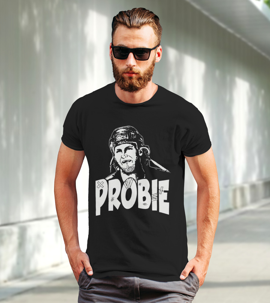 Bob Probert Probie Hockey T-Shirt