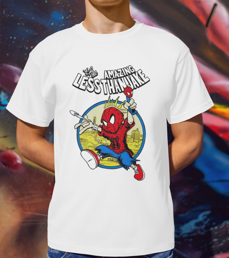 The Less Than Jake Amazing Jake Spider-Man T-Shirt