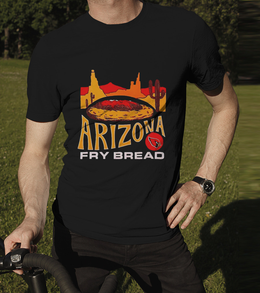 Arizona Fry Bread Arizona Cardinals NFL Desert Scene T-Shirt