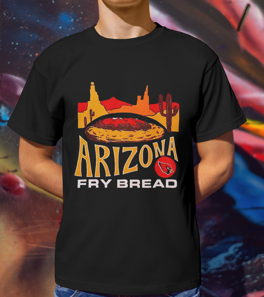 Arizona Fry Bread Arizona Cardinals NFL Desert Scene T-Shirt