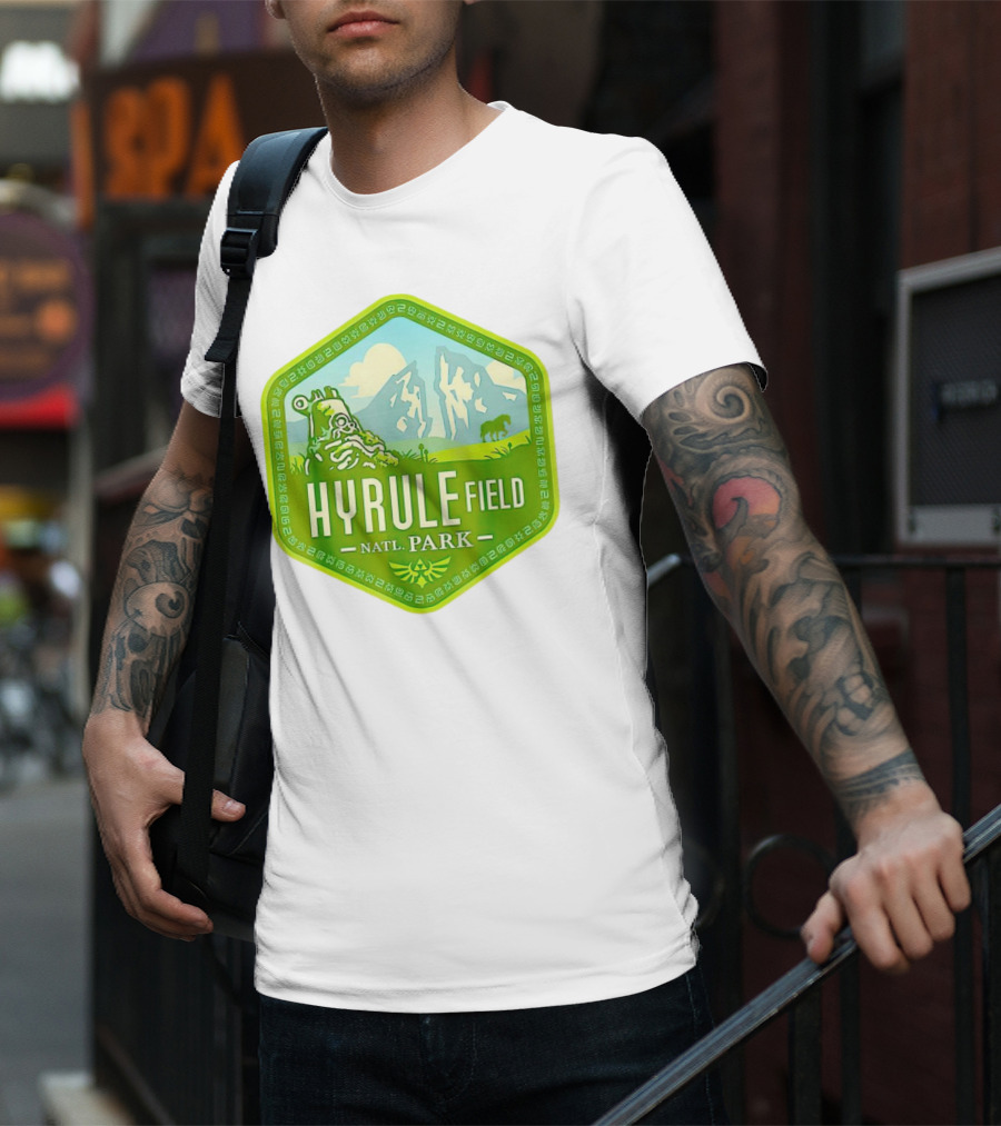 Hiking Wanderlust Hyrule Field National Park T-Shirt